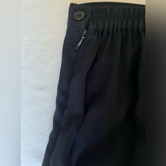 Black light and soft viscose pants loose summer coctail style loose pants US 10 - Picture 4 of 13